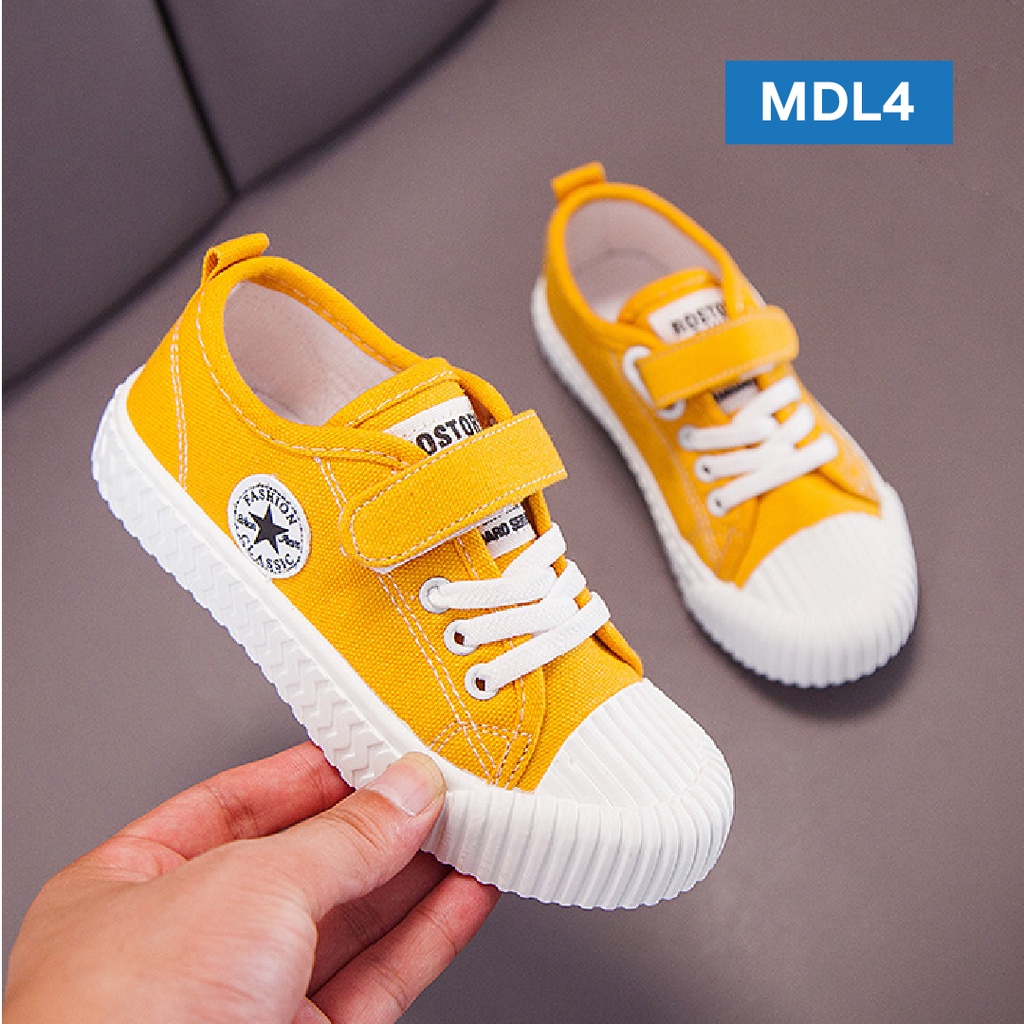 LAPAGO - Sepatu Sneaker Anak Laki Laki Perempuan Casual Colorful Import Usia 1 - 8 Tahun Type MDL