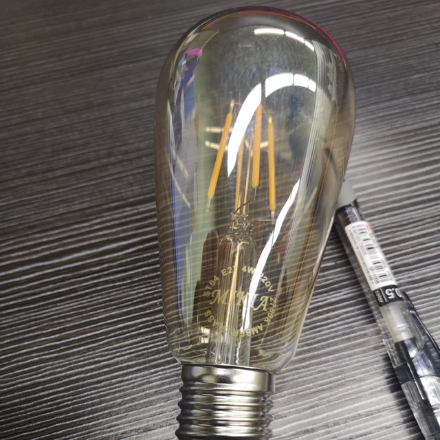 Cuci gudang / lampu Led filamen 4watt / Lampu edison vintage led st64