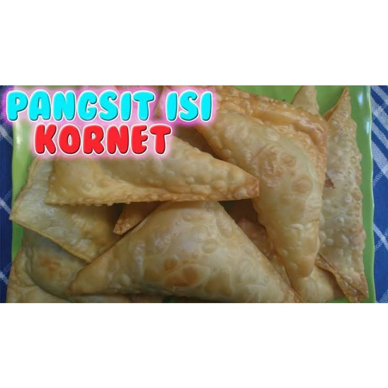

pangsit kornet dengan daging sapi pilihan