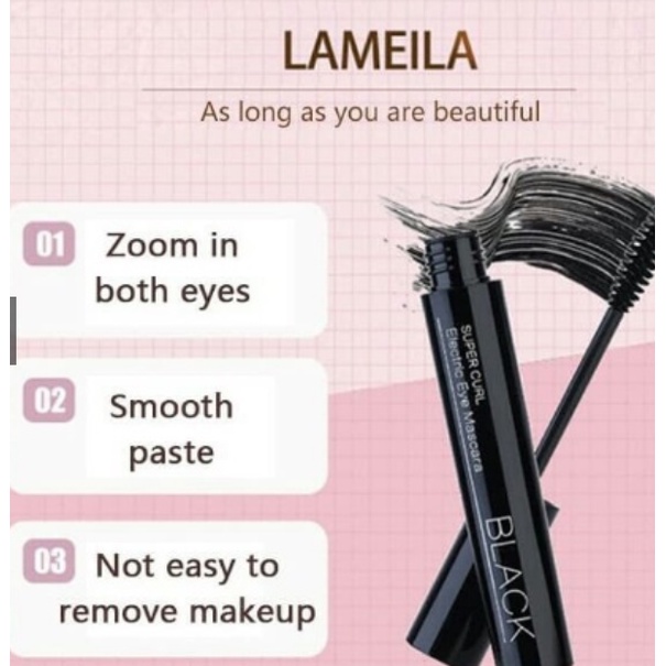 Lameila Eye Mascara Electric Eye Rotary Brush Mascara