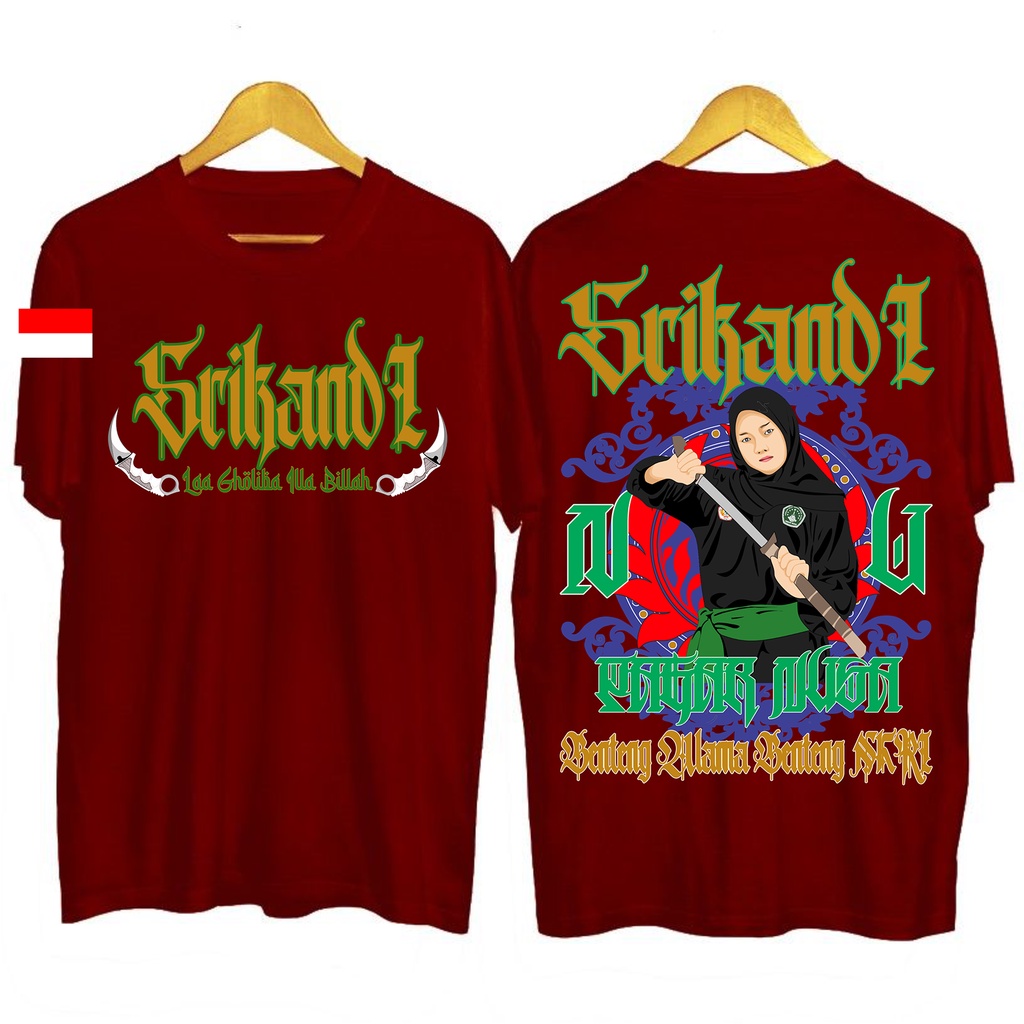 Kaos Srikandi Pagar Nusa NU Benteng NKRI-Maron