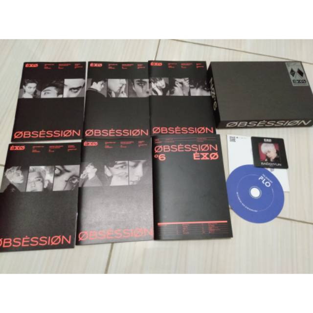 Sharing album EXO Obsession printilan (X-exo ver) | EXO Obsession ver Album only
