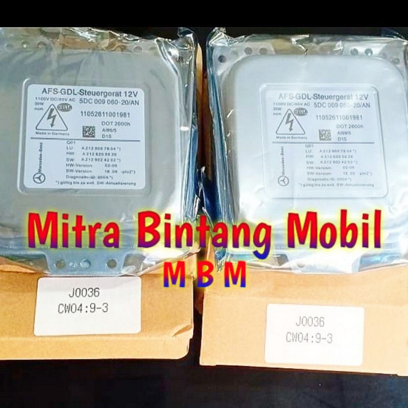 Ballast Lampu Mercedes Benz W212 Asli Original