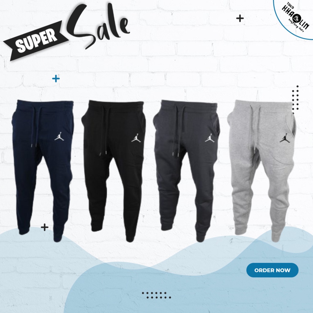 JOGGER PRIA CELANA TRAINING JOGER PRIA CELANA JOGER JUMBO JOGER PRIA JUMBO PREMIUM ORIGINAL 3/4 DEWA