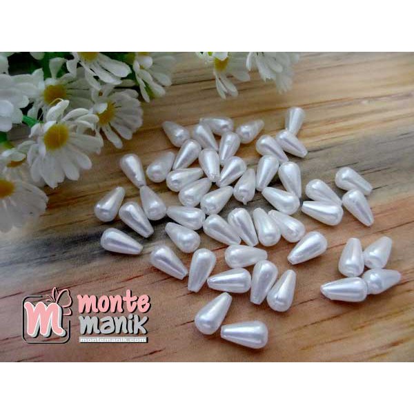

30 Pcs Mutiara Tetes 6 mm (MTN-03)