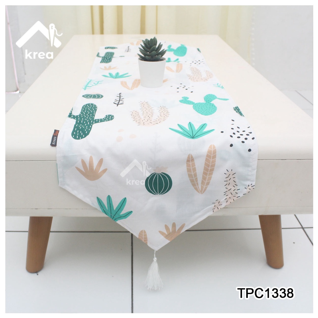 Taplak Meja / Table Runner Ukuran 105x30 - 150x35 TPC1338