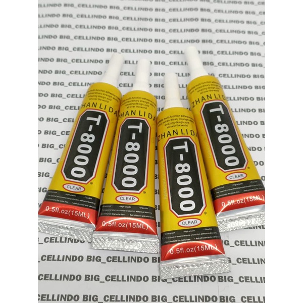 

LEM PEREKAT LCD TOUCHSCREEN T-8000 15ML PUTIH BENING ZHANLIDA