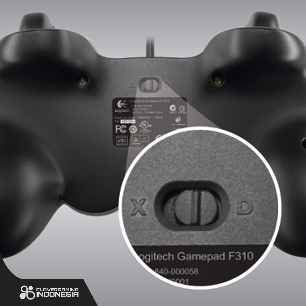 Logitech F310 Gamepad Joystick - Original Garansi Resmi