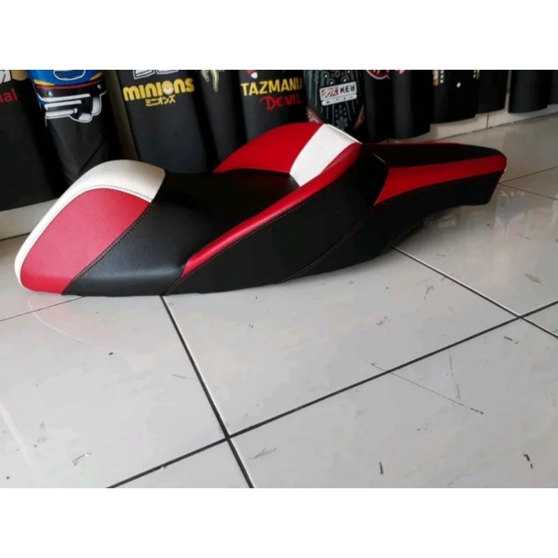 Jok ADV 150 model cobra-jok adv anti jinjit bahan mbtech modifikasi