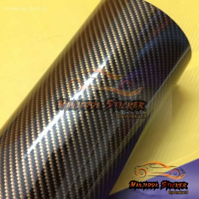 Stiker Skotlet Motor Carbon Fiber 5D Stiker Skotlet Carbon Untuk Motor dan mobil