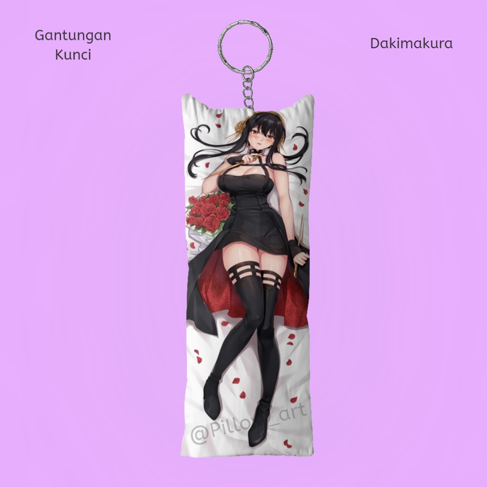 Pillowart - Gantungan Kunci Dakimakura Anime Custom - ART033