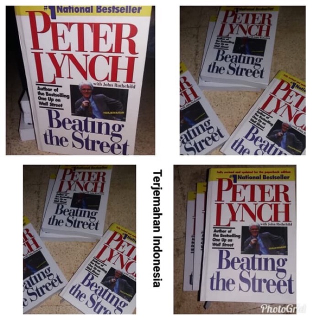 Jual BUKU PETER LYNCH Bahasa Indonesia BEATING THE STREET