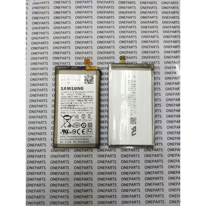 BAT BATTERY BATERAI BATERE SAMSUNG GALAXY S10 EDGE EB-BG970ABU ORIGINAL