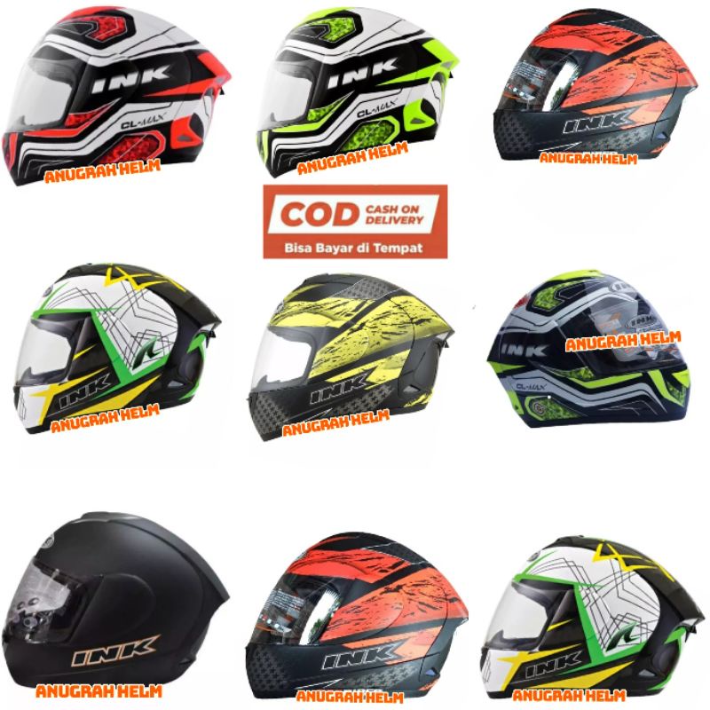 HELM INK CL-MAX Solid Helm Full Face