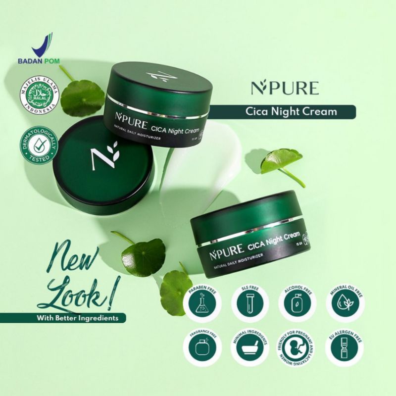 [READY]NPURE Centella Asiatica Day Cream&amp;Night Cream