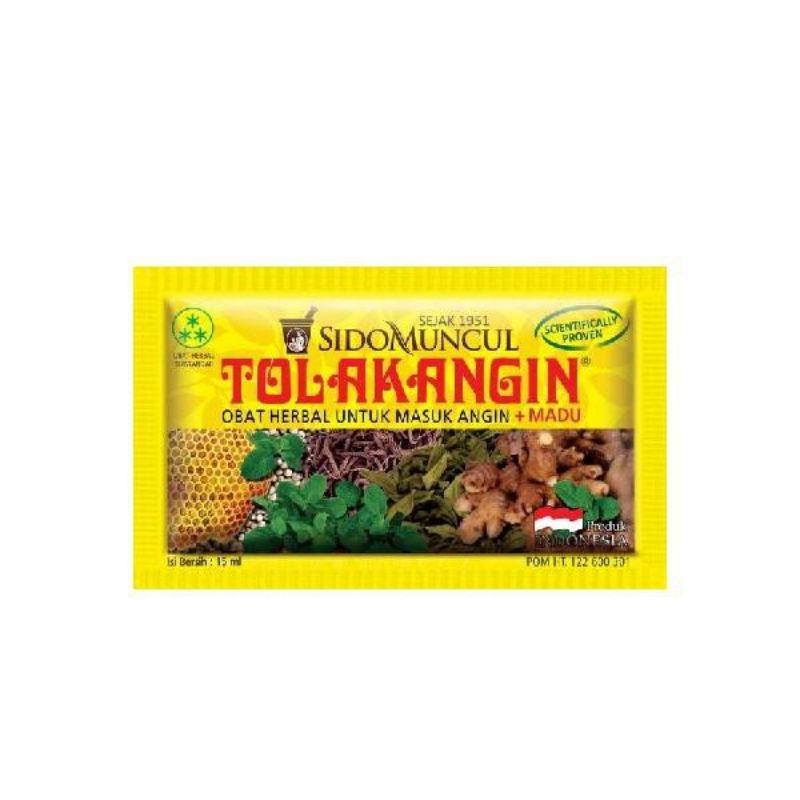 

Tolak angin cair sachet masuk angin 15ml
