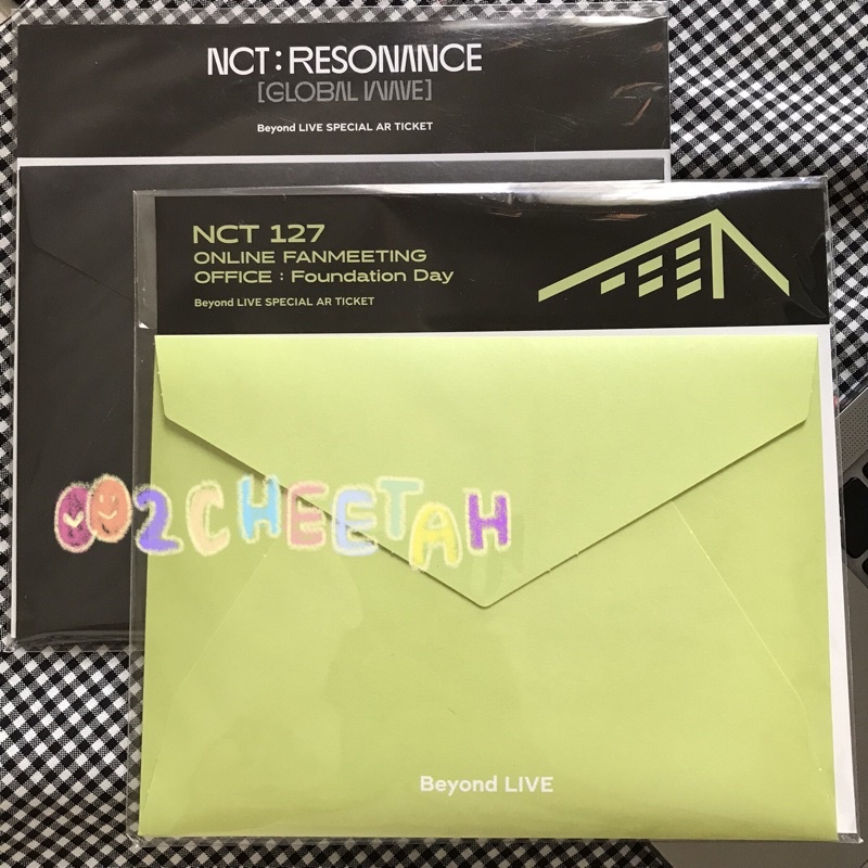 AR TICKET MARK NCT RESONANCE 2020 NCT 127 ONLINE FANMEETING