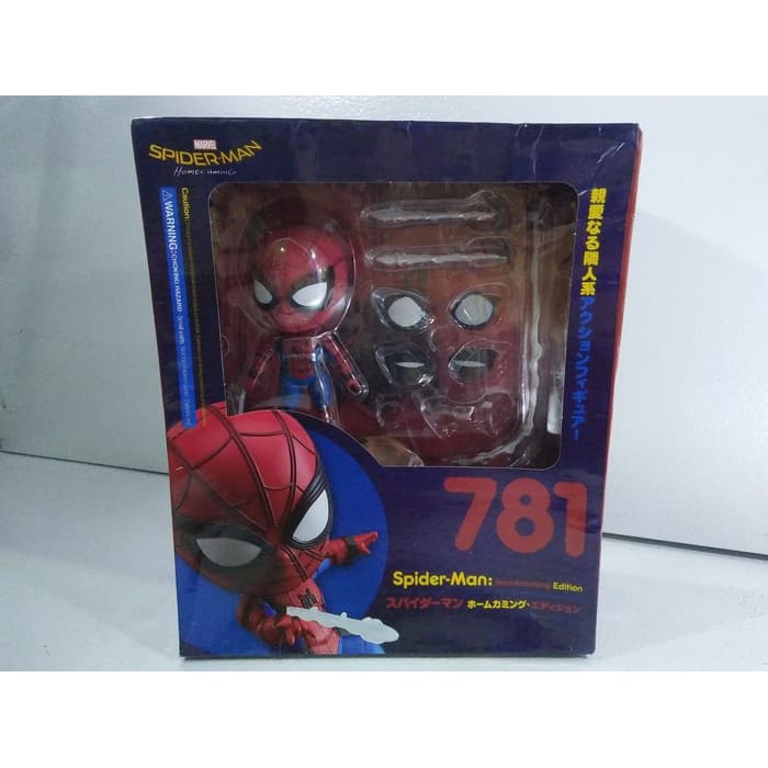 Nendoroid Spiderman Homecoming 781 Tom Holland Marvel Avengers NEW MIB