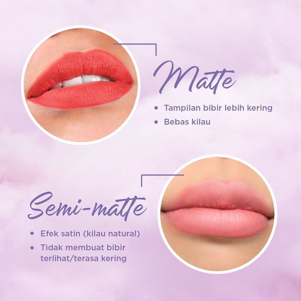 ✿ MADAME ✿ KAILA BEAUTE LIPCREAM COTTON - LIP CREAM MATTE LIPSTICK