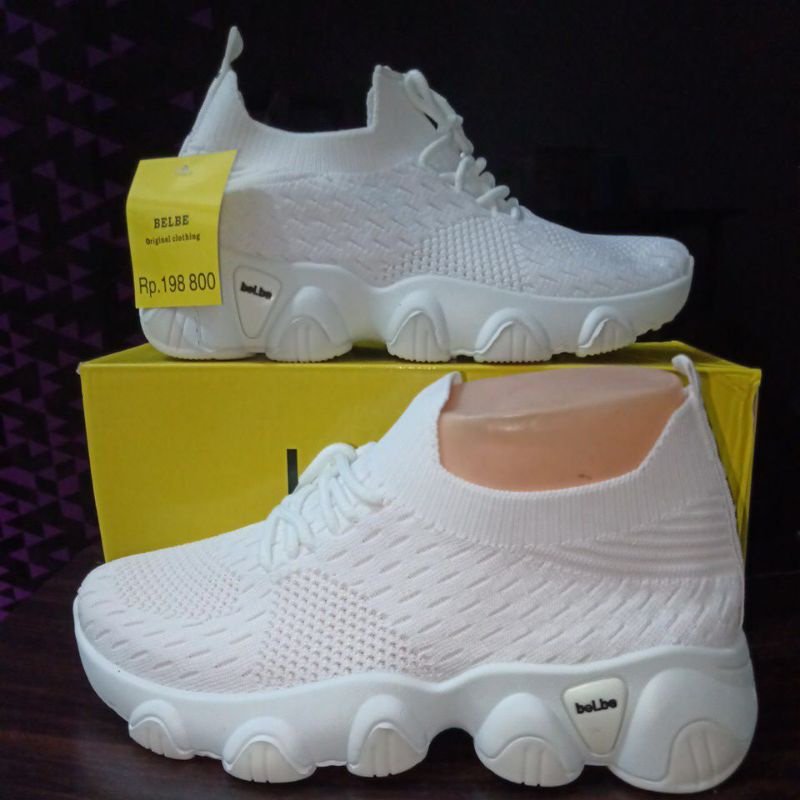 SEPATU BELBE MURAH / SEPATU BELBE IMPORT / SNEAKERS WANITA MURAH / SEPATU RAJUT IMPORT