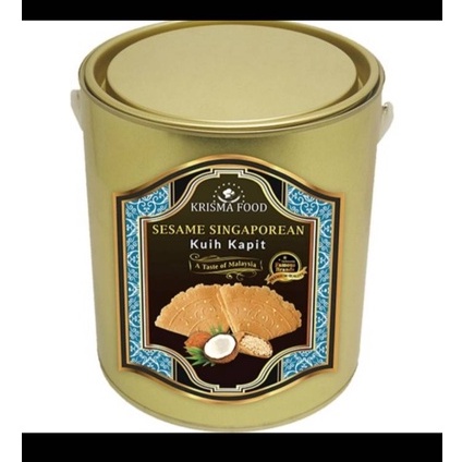 Sesame Singaporean Kue Kapit / Kue Kapit Singapore Wijen