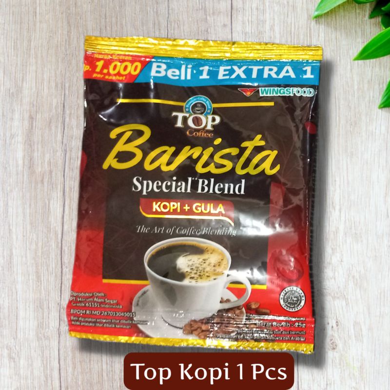 

Barista Special Blend @25g / KOPI HITAM+GULA 1PCS