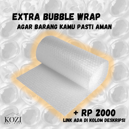 

extra bubble wrap for safety