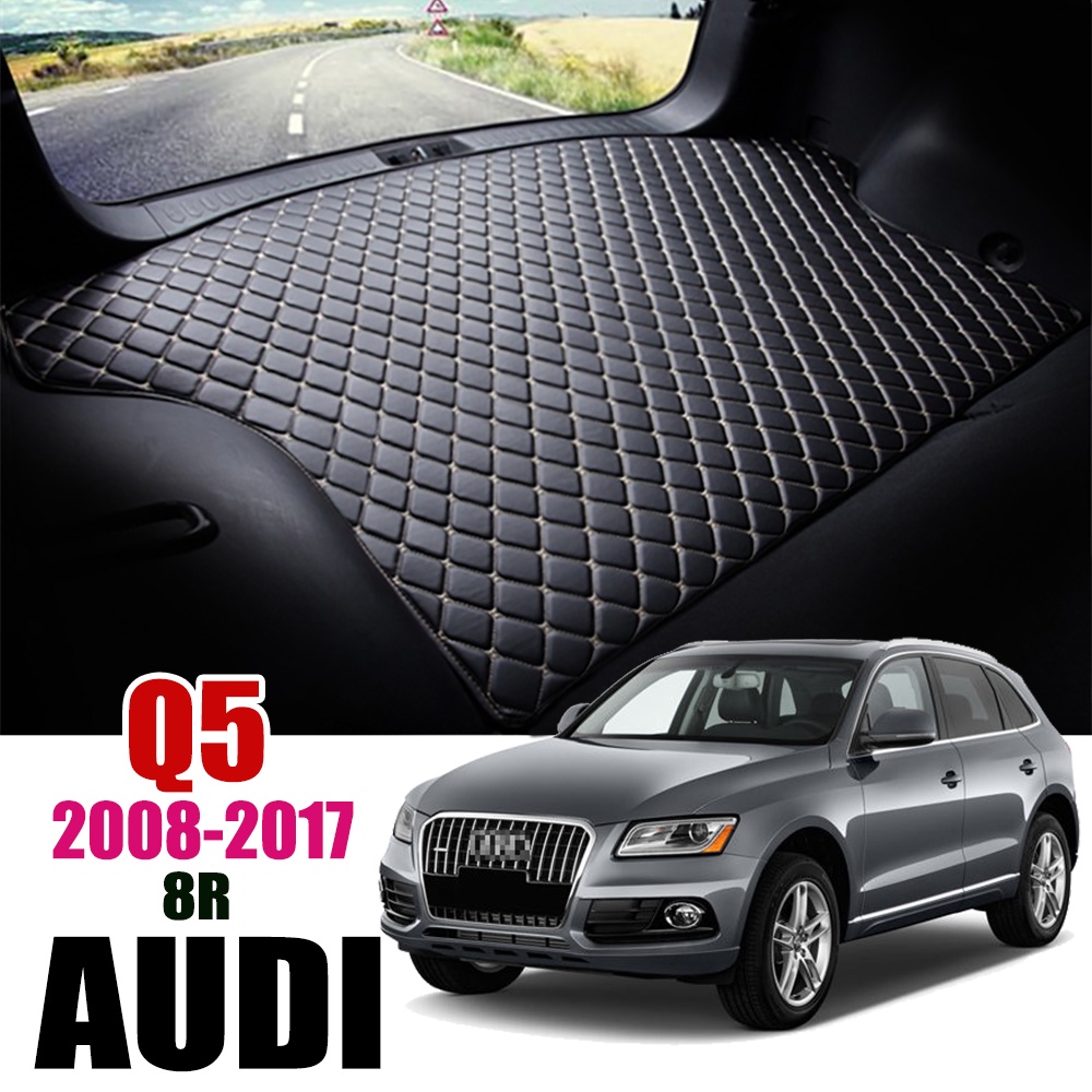 Matras Bagasi Mobil Bahan Kulit Untuk Audi Q5 8R 2009 2010 2011 2012 2013 2014 2015 2016