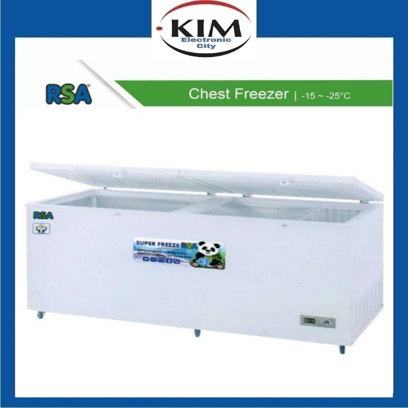 RSA CF-750 Chest Freezer 750 Liter Putih JABODETABEK