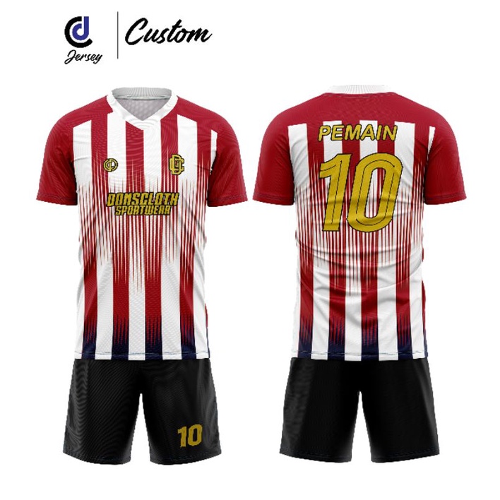 Jersey Futsal/Sepak Bola Custom Full Print Free Desain
