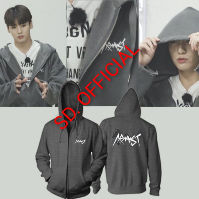 Jaket Zipper Bangtan Jungkook Armyst DTF Print