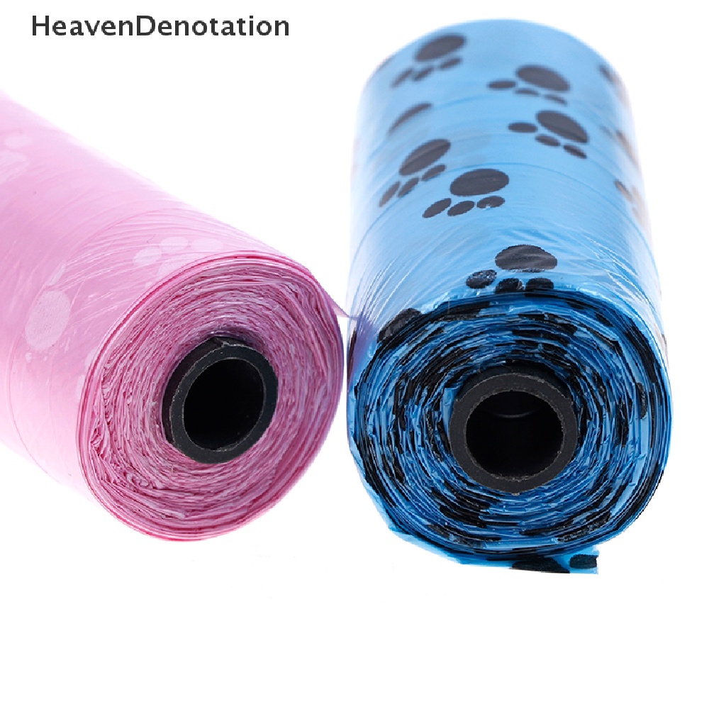 [HeavenDenotation] 10X Rolls Pet Dog Puppy Cat Poo Poop Waste Disposable Clean Pick Up Bags