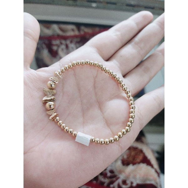 Gelang Serut model Korea Awet tahunan Anti karat