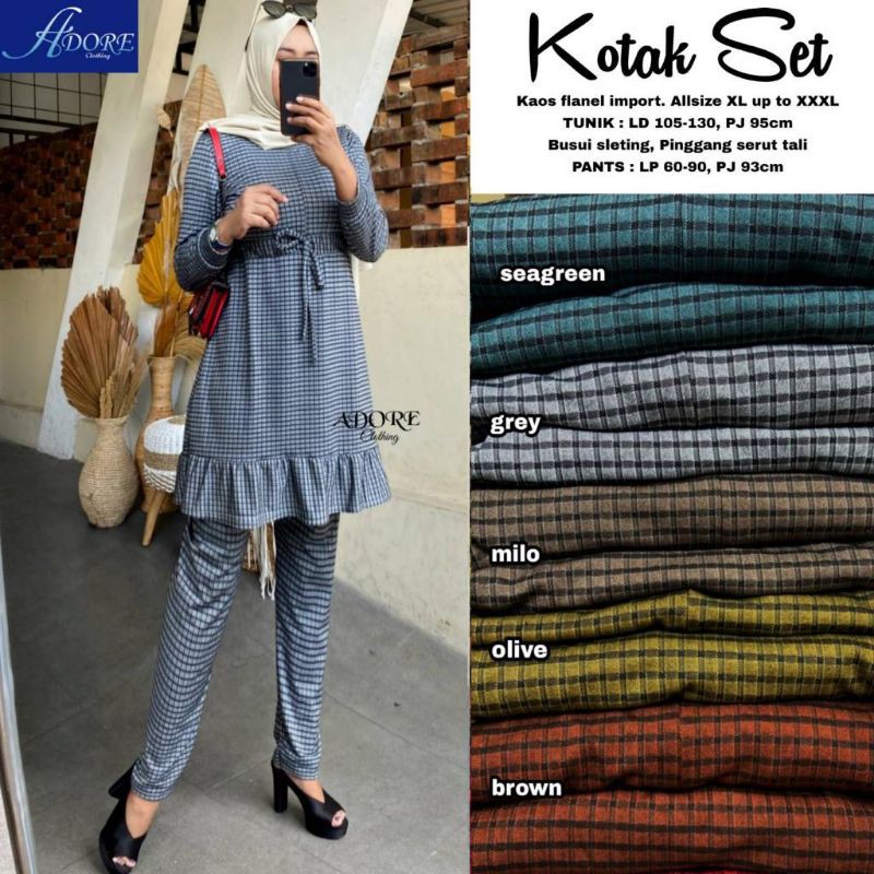 

KOTAK SET BY ADORE TERBARU MURAH