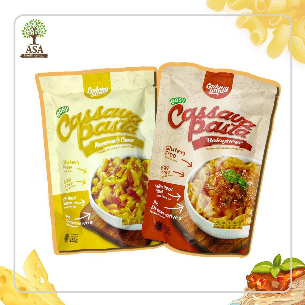 BUNDLING Cassava Pasta Mac &amp; Cheese dan Bolognese