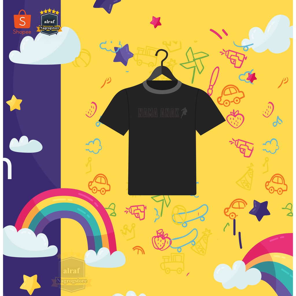 KAOS POLOS CUSTOM BDG - KAOS ANAK & Dewasa COMBED 30'S Tulisan/text Custom