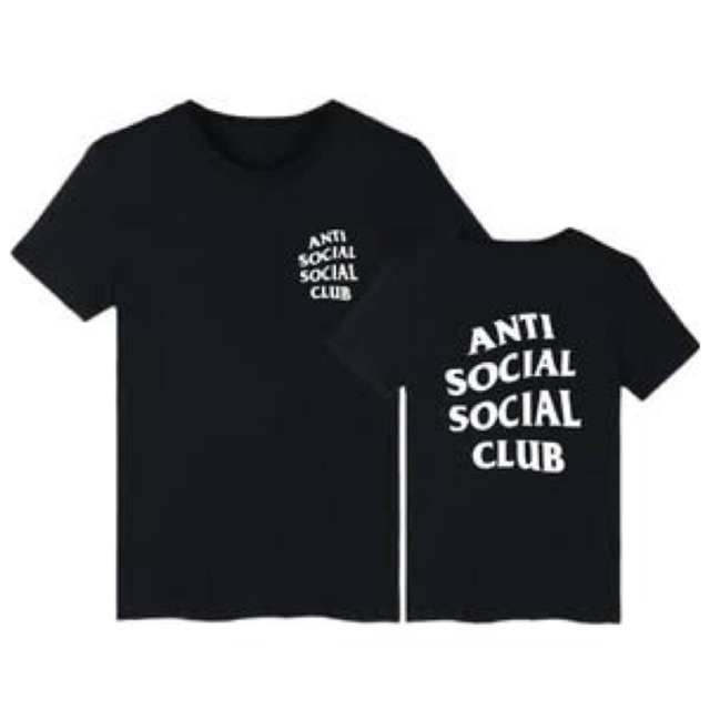 Kaos T-Shirt Anti Social Social Club Cotton Combed 30s