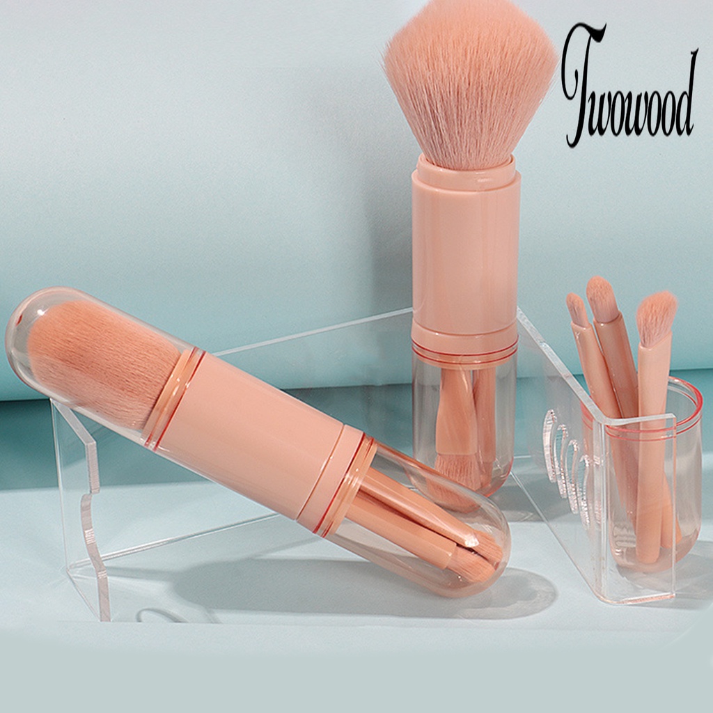 Brush Makeup Multifungsi Bahan Bulu Halus Untuk Wanita