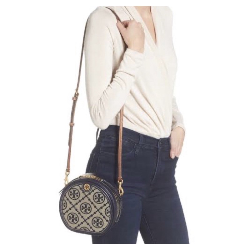 Tory Burch T Monogram Jacquard Moon - Tory Navy (88168)