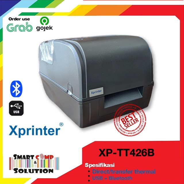 Printer Barcode Stiker Label Bluetooth Xprinter XP-TT426B / XPTT426B / TT426