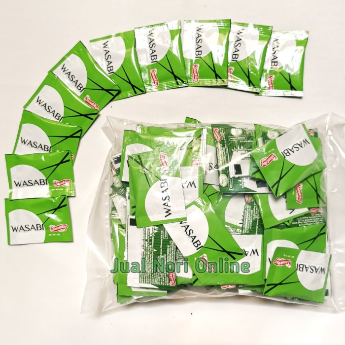 

Ready- Wasabi Paste Sachet 2 Gr X 100 Pcs Take A Way