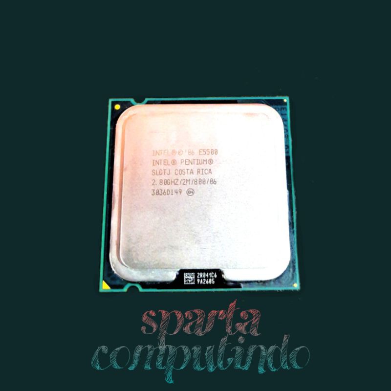 Processor intel pentium E5500 dual core