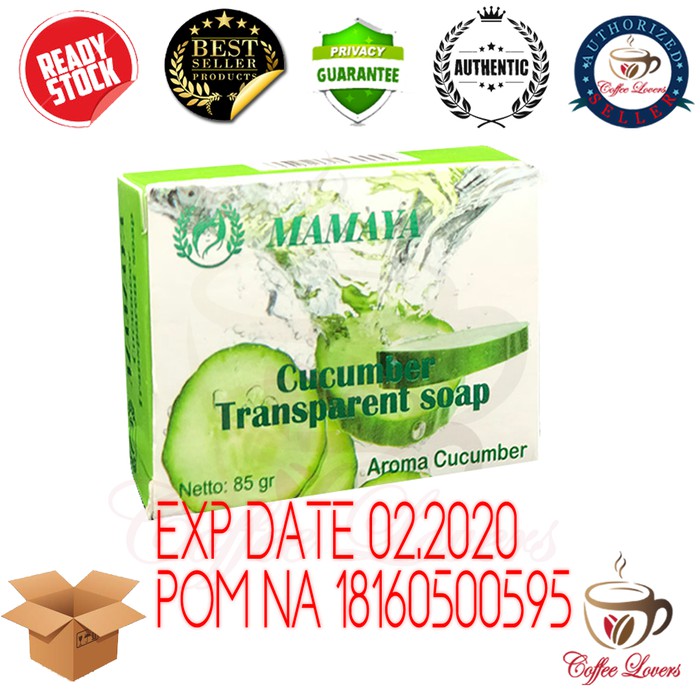 

SABUN TIMUN CUCUMBAR SOAP 85Gr ORIGINAL BPOM By MAMAYA