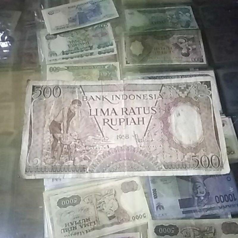 Uang kuno 500 seri pekerja