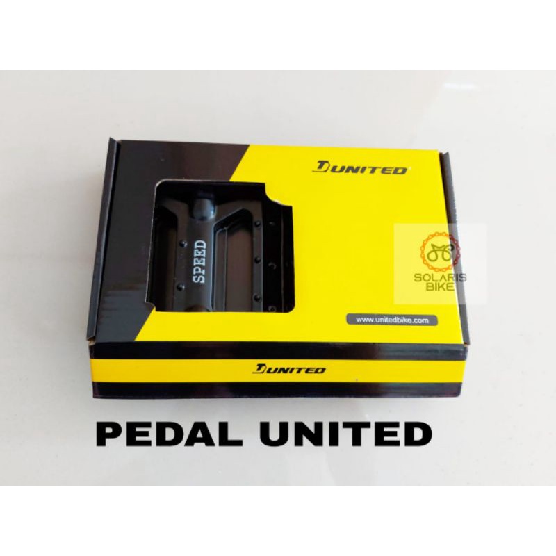 PEDAL ALLOY UNITED SPEED SEPEDA MTB ROADBIKE FOLDING LIPAT FIXIE AS BESAR