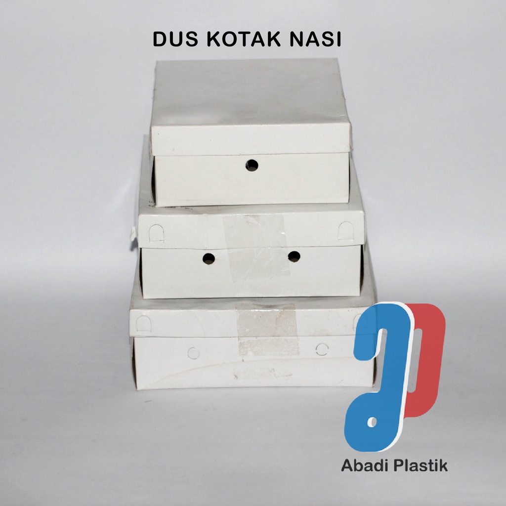 Dus Kotak Nasi 16x16, 18x18, 20x20