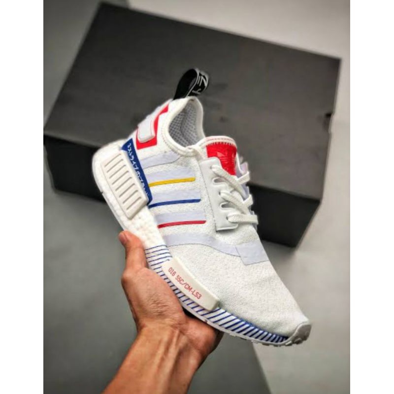 adidas nmd r1 olympic pack black