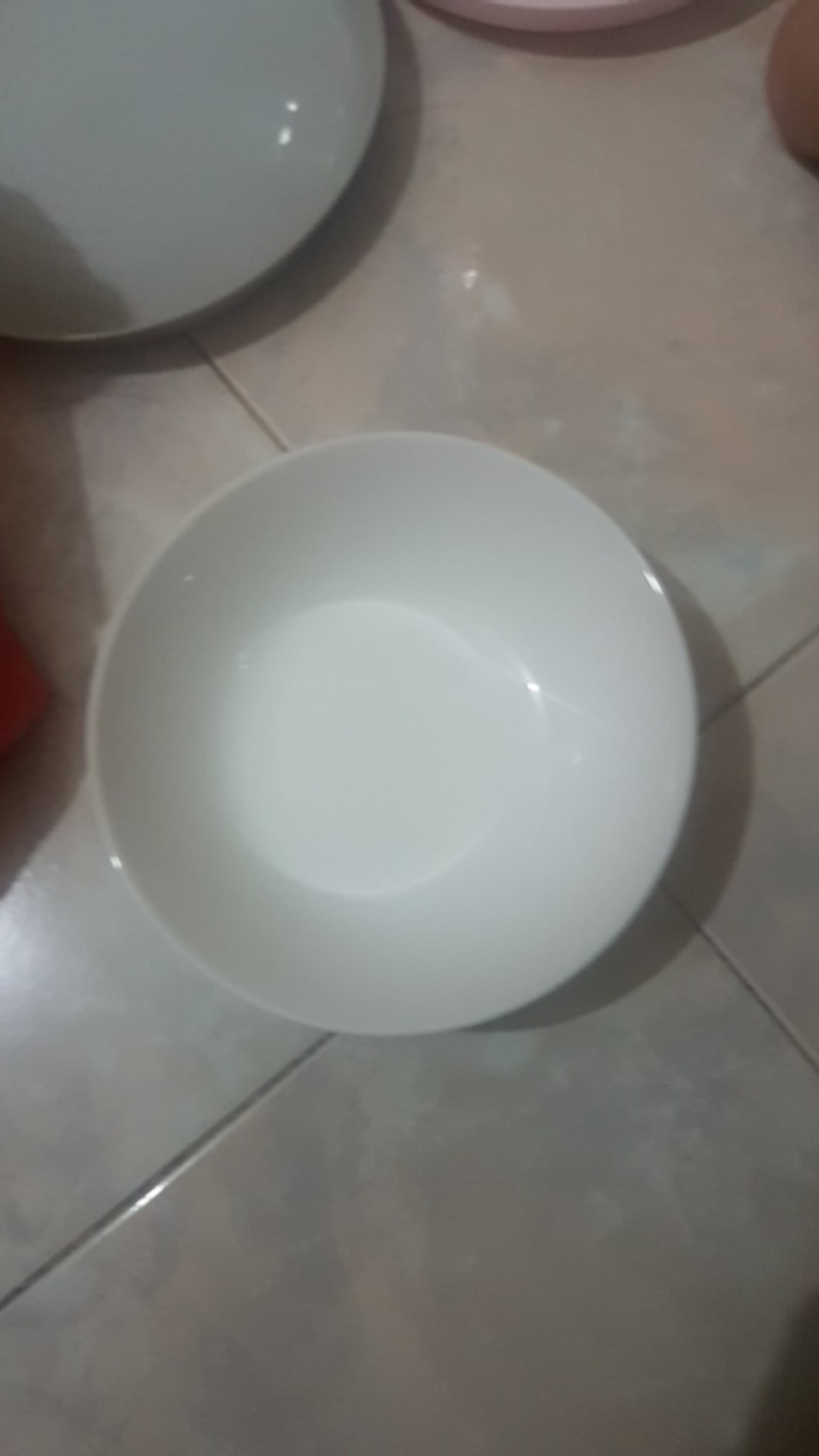 Oft4st Mangkuk Mangkok Makan Saji Bowl Putih Kaca Tempered Glass 602.589.16
