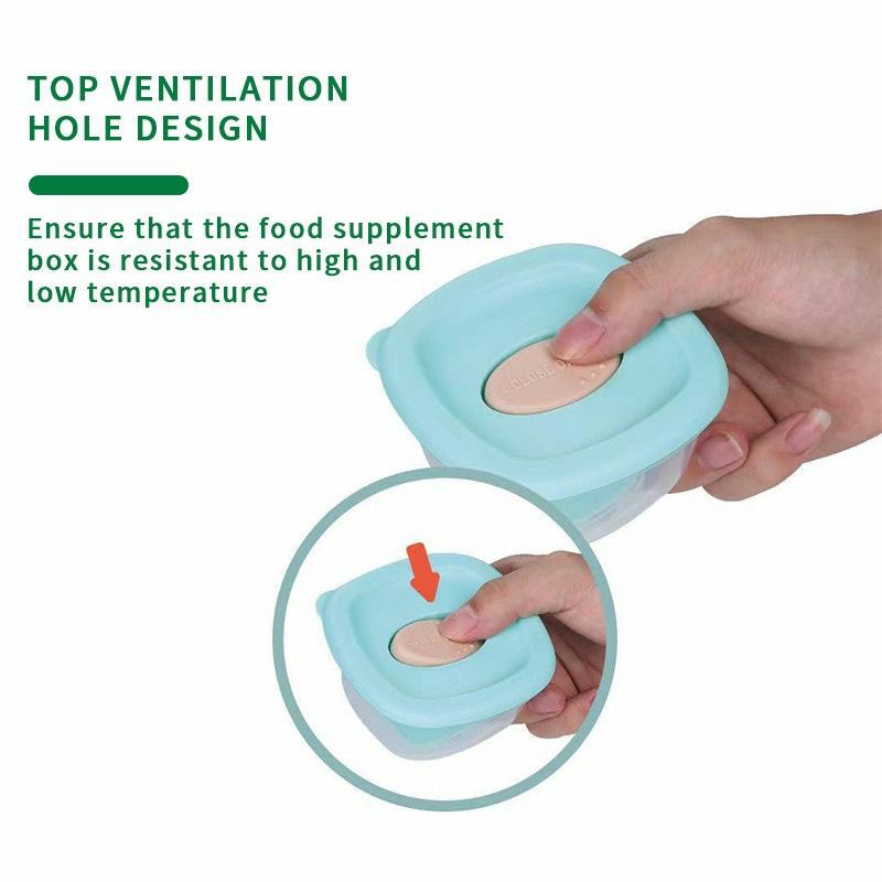 baby food cortainer penutup lock 4 in 1