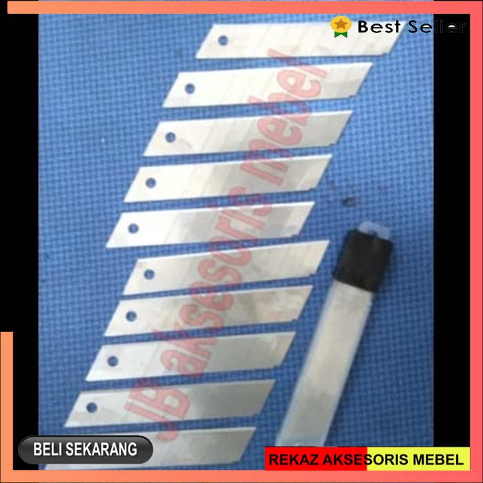 

ISI PISAU CUTTER BESAR 10pcs MERK A&Z / REFILL KATER BESAR